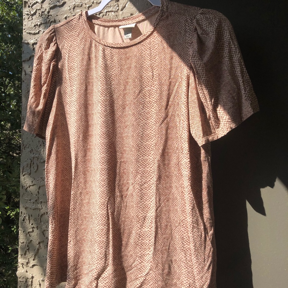 SOLD | Pink Snakeskin A New Day Blouse